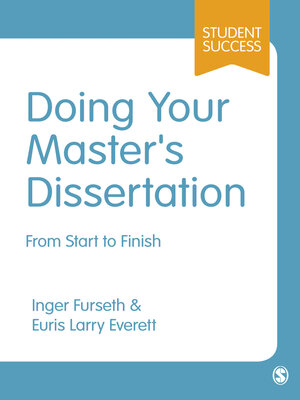 cover image of Doing Your Master′s Dissertation